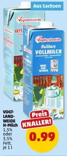 PENNY VOGT- LAND- WEIDE H-Milch Angebot