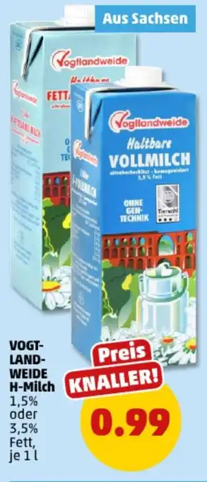 PENNY VOGT- LAND- WEIDE H-Milch Angebot