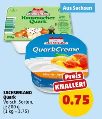 PENNY SACHSENLAND Quark Angebot