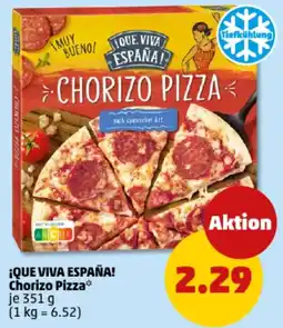 PENNY ¡QUE VIVA ESPAÑA! Chorizo Pizza Angebot