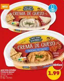 PENNY ¡QUE VIVA ESPAÑA! Crema de Queso Angebot