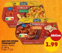 PENNY ¡QUE VIVA ESPAÑA! Schalengericht Angebot