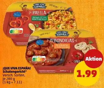 PENNY ¡QUE VIVA ESPAÑA! Schalengericht Angebot