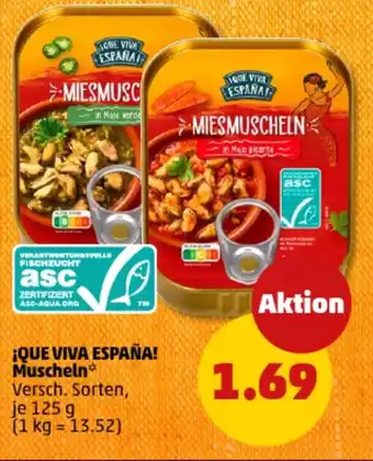 PENNY ¡QUE VIVA ESPAÑA! Muscheln Angebot