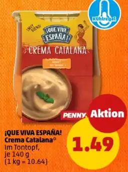 PENNY ¡QUE VIVA ESPAÑA! Crema Catalana Angebot
