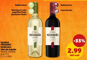 PENNY Spanien FREIXENET Mederaño Vino de España Angebot