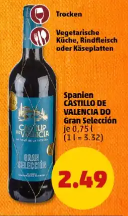 PENNY Spanien CASTILLO DE VALENCIA DO Gran Selección Angebot
