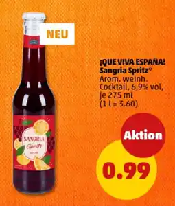 PENNY ¡QUE VIVA ESPAÑA! Sangria Spritz Angebot