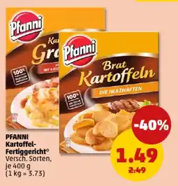 PENNY PFANNI Kartoffel- Fertiggericht Angebot