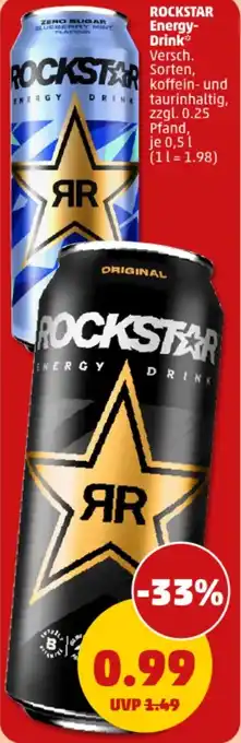 PENNY ROCKSTAR Energy- Drink Angebot