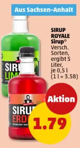 PENNY SIRUP ROYALE Sirup Angebot