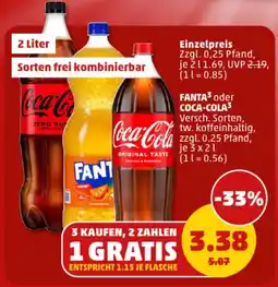PENNY FANTA oder COCA-COLA Angebot