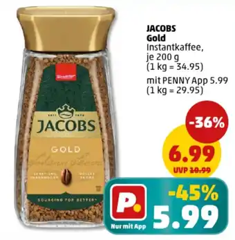 PENNY JACOBS Gold Instantkaffee Angebot