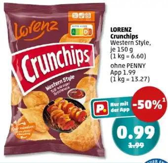 PENNY LORENZ Crunchips Western Style Angebot