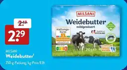 Aldi Süd MILSANI Weidebutter¹ Angebot