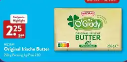 Aldi Süd MILSANI Original Irische Butter Angebot