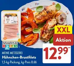 Aldi Süd MEINE METZGEREI Hähnchen-Brustfilets Angebot