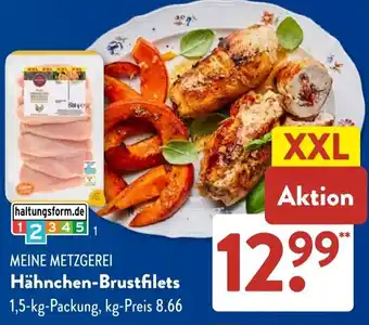 Aldi Süd MEINE METZGEREI Hähnchen-Brustfilets Angebot