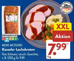 Aldi Süd MEINE METZGEREI Kasseler Lachsbraten Angebot