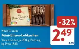 Aldi Süd WINTERTRAUM Mini-Elisen-Lebkuchen Angebot