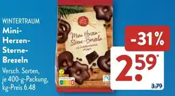 Aldi Süd WINTERTRAUM Mini- Herzen- Sterne- Brezeln Angebot