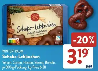Aldi Süd WINTERTRAUM Schoko-Lebkuchen Angebot