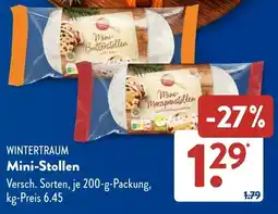 Aldi Süd WINTERTRAUM Mini-Stollen Angebot