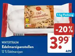 Aldi Süd WINTERTRAUM Edelmarzipanstollen Angebot