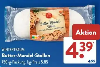 Aldi Süd WINTERTRAUM Butter-Mandel-Stollen Angebot