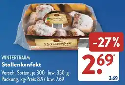 Aldi Süd WINTERTRAUM Stollenkonfekt Angebot