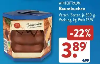 Aldi Süd WINTERTRAUM Baumkuchen Angebot