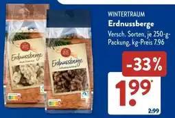 Aldi Süd WINTERTRAUM Erdnussberge Angebot