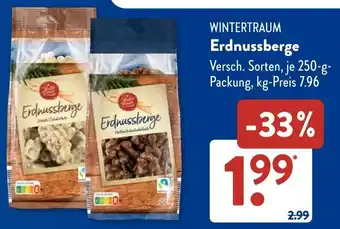 Aldi Süd WINTERTRAUM Erdnussberge Angebot