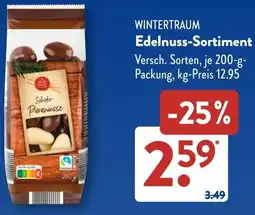 Aldi Süd WINTERTRAUM Edelnuss-Sortiment Angebot