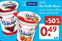 Aldi Süd BAUER Der Große Bauer Angebot
