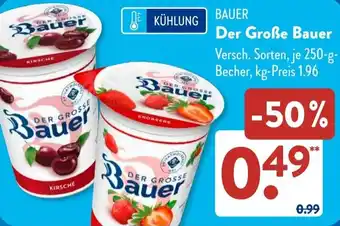 Aldi Süd BAUER Der Große Bauer Angebot