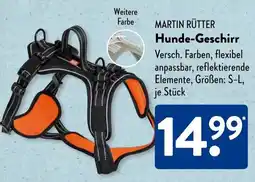 Aldi Süd MARTIN RÜTTER Hunde-Geschirr Angebot