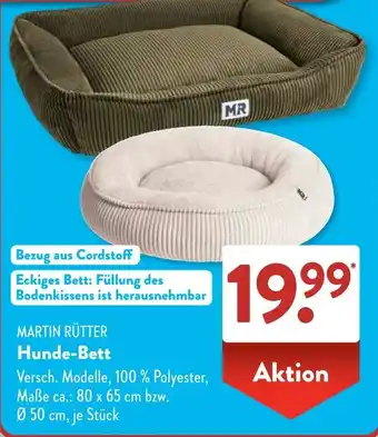 Aldi Süd MARTIN RÜTTER Hunde-Bett Angebot