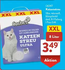 Aldi Süd CACHET Katzenstreu Angebot