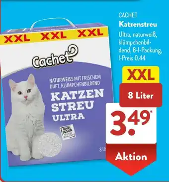Aldi Süd CACHET Katzenstreu Angebot