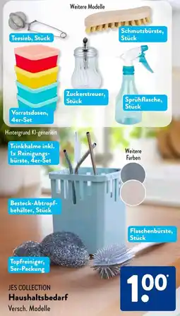 Aldi Süd JES COLLECTION Haushaltsbedarf Angebot