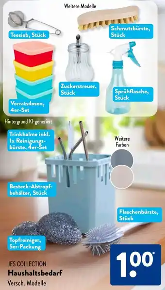 Aldi Süd JES COLLECTION Haushaltsbedarf Angebot