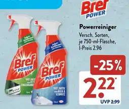 Aldi Süd Bref POWER Powerreiniger Angebot