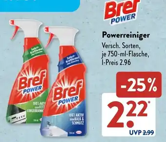 Aldi Süd Bref POWER Powerreiniger Angebot