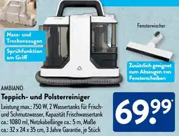 Aldi Süd AMBIANO Teppich- und Polsterreiniger Angebot