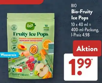 Aldi Süd BO Bio-Fruity Ice Pops Angebot