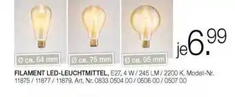 Möbel Heinrich Filament Led Leuchtmittel Angebot