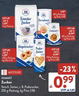 Aldi Süd DIAMANT Zucker Angebot