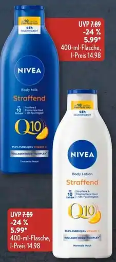 Aldi Süd NIVEA Body- Milk oder -Lotion Angebot