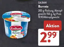 Aldi Süd GALBANI Burrata Angebot